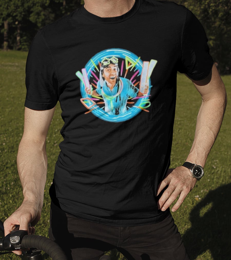 Danny Go Exciting Glowsticks Adventure Black T-Shirt