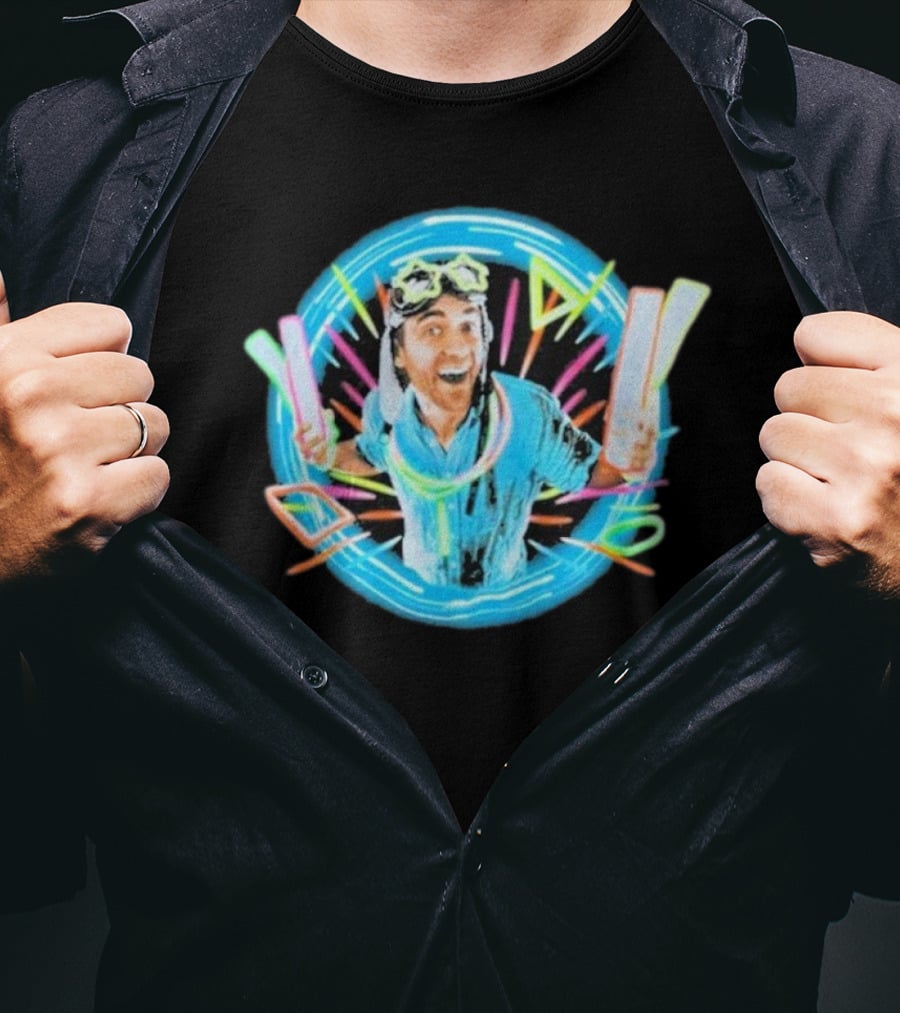 Danny Go Exciting Glowsticks Adventure Black T-Shirt