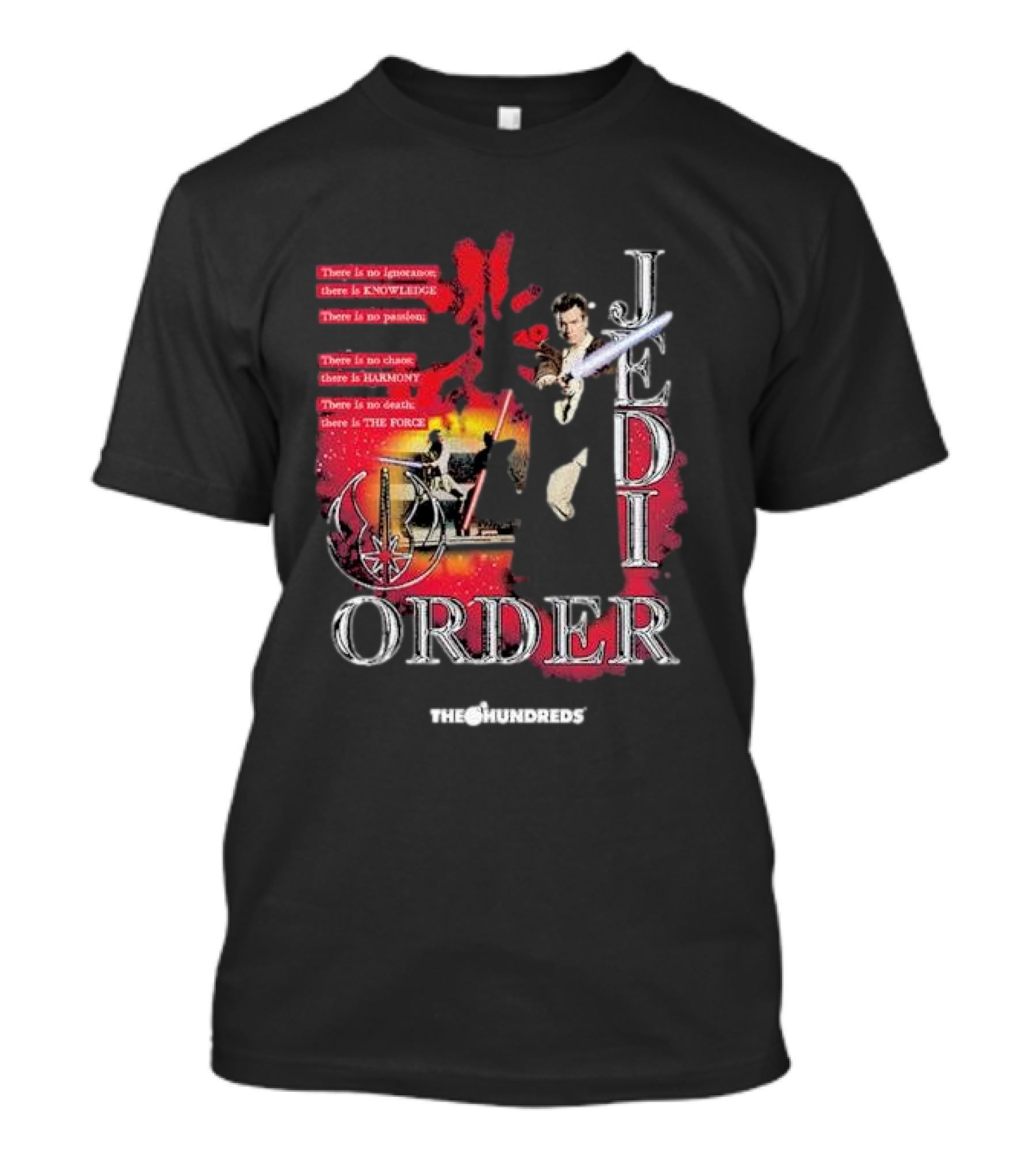 Jedi Order Code Knowledge Harmony Force The Hundreds Star Wars T-Shirt