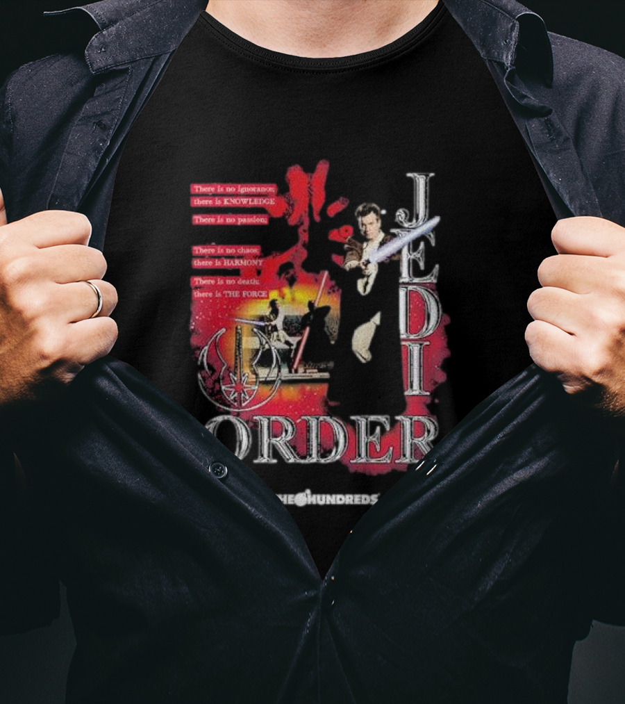 Jedi Order Code Knowledge Harmony Force The Hundreds Star Wars T-Shirt