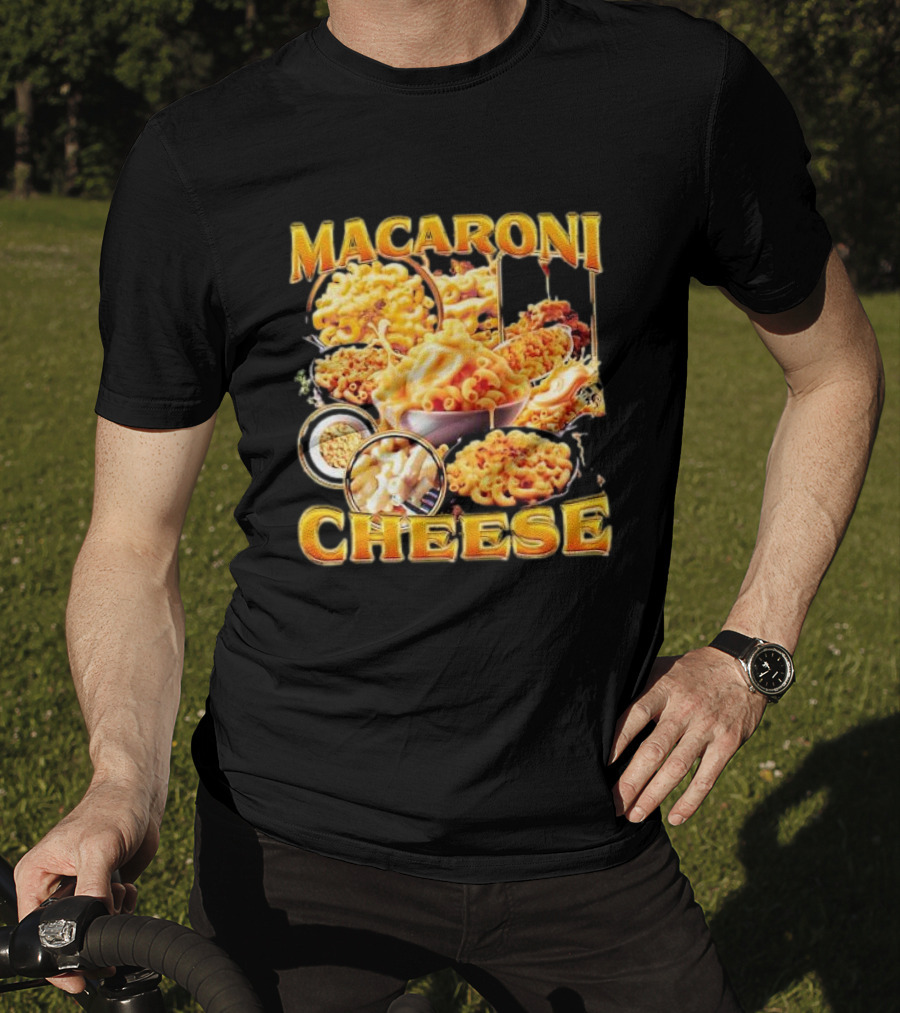 Macaroni Cheese Delicious Varieties IN Vibrant T-Shirt
