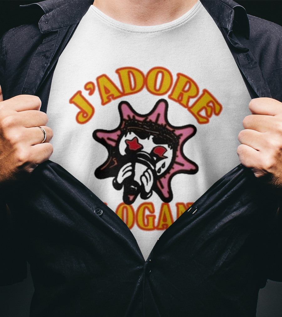 J’Adore Glogang Star Emoji Face T-Shirt