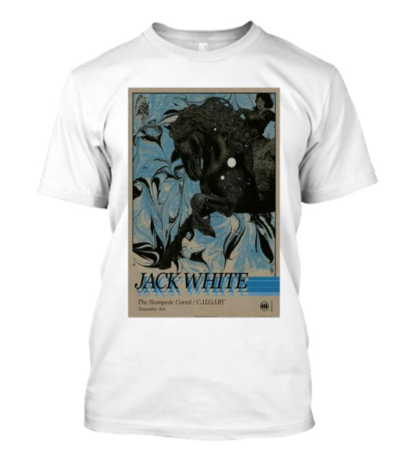 Jack White The Stampede Corral Calgary November 3rd T-Shirt