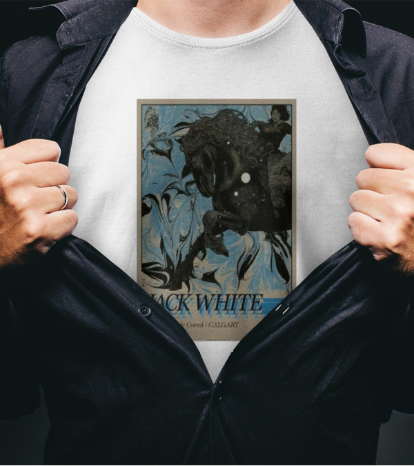 Jack White The Stampede Corral Calgary November 3rd T-Shirt