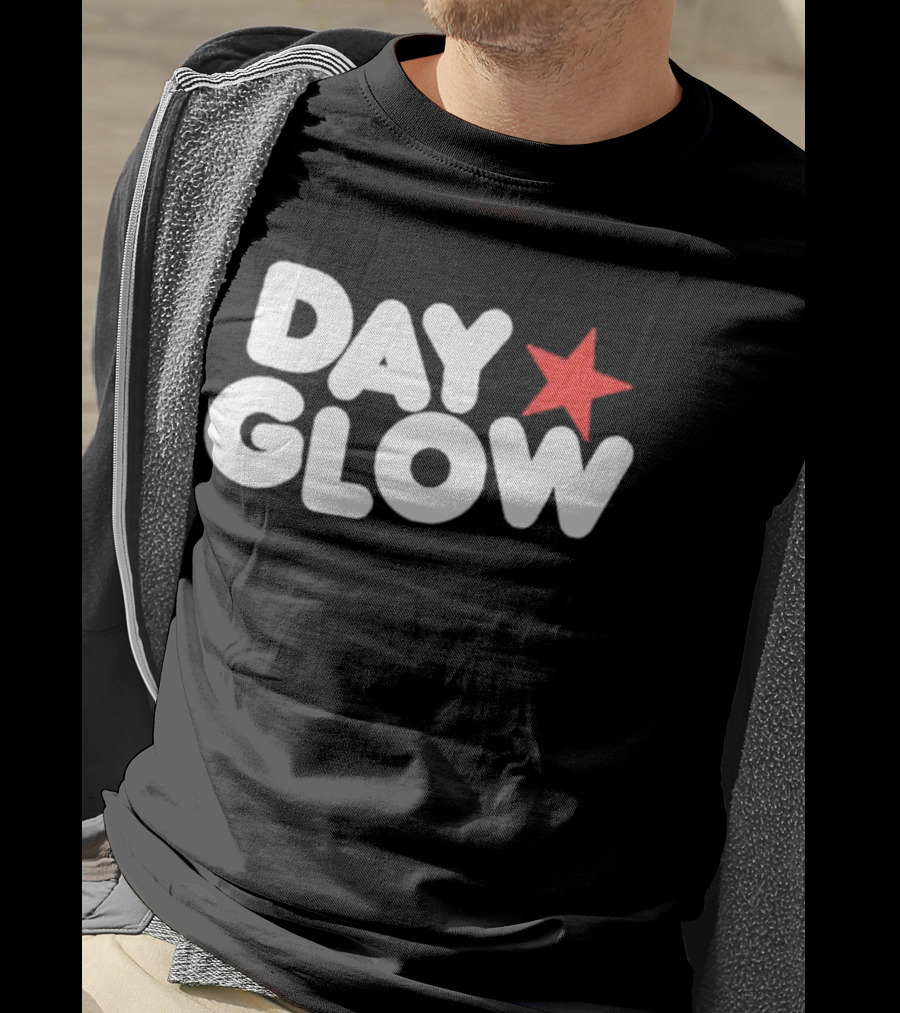 Day Glow Red Star T-Shirt