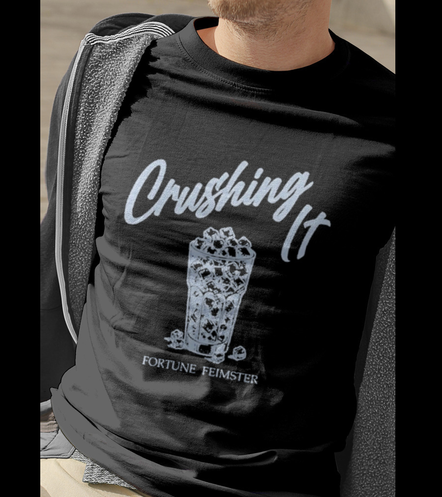 Crushing It Fortune Feimster Crushed Ice T-Shirt