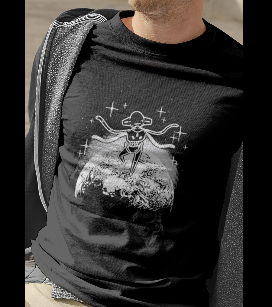 Hello World Deoxys Space Adventures Galaxy Earth Journey T-Shirt