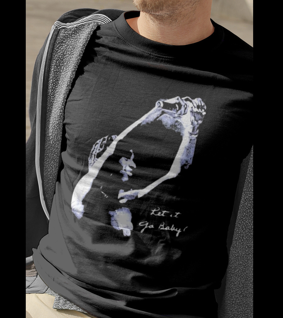 Let It Go Baby Vintage Music Expression T-Shirt