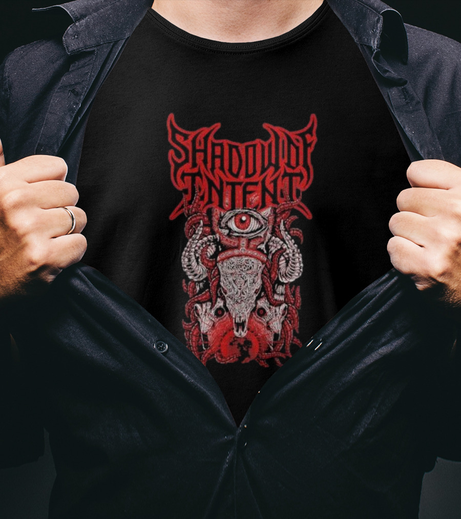 Shadow Of Intent Liberate Eye Skull Tentacles T-Shirt