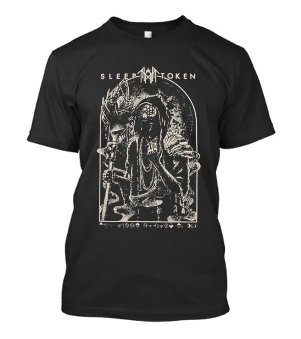 Sleep Token The Night Belongs To You Masked Entity Holding Staff T-Shirt