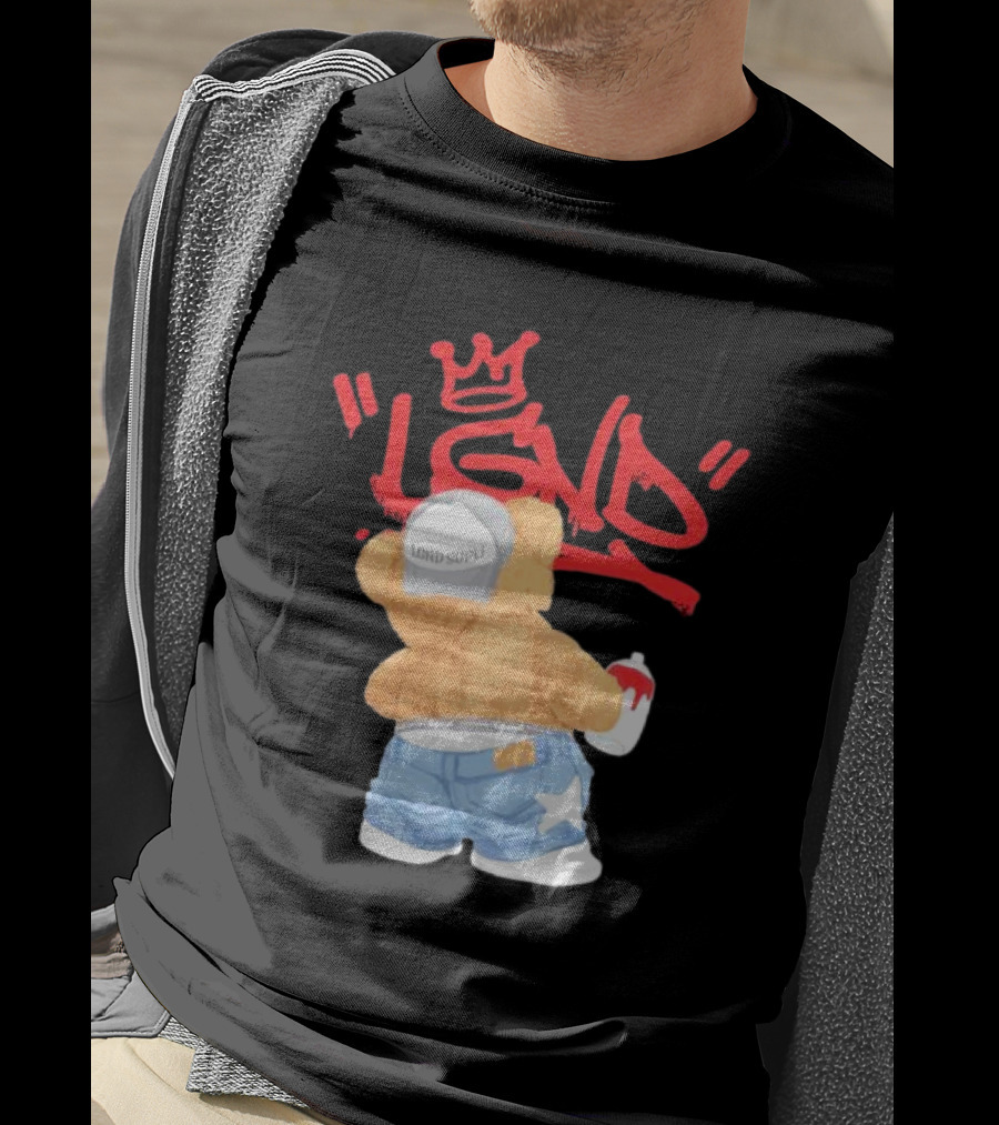 Tagger Bear LGND Lord Supply Graffiti T-Shirt