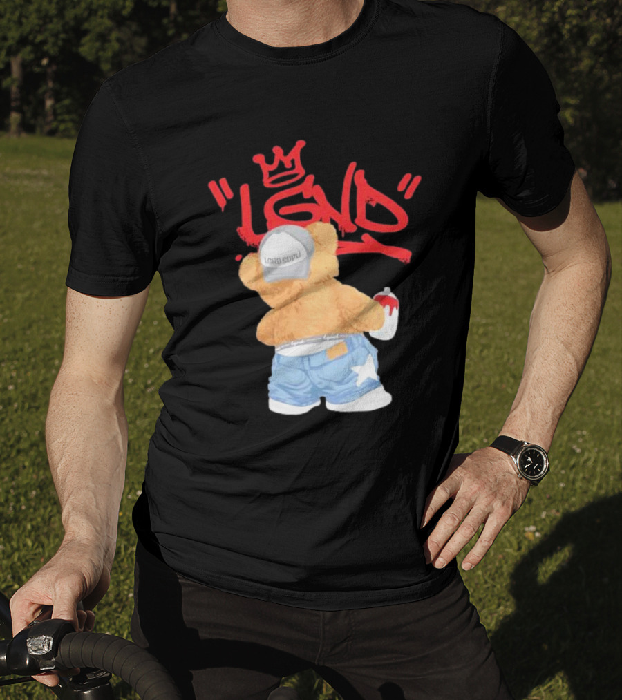 Tagger Bear LGND Lord Supply Graffiti T-Shirt