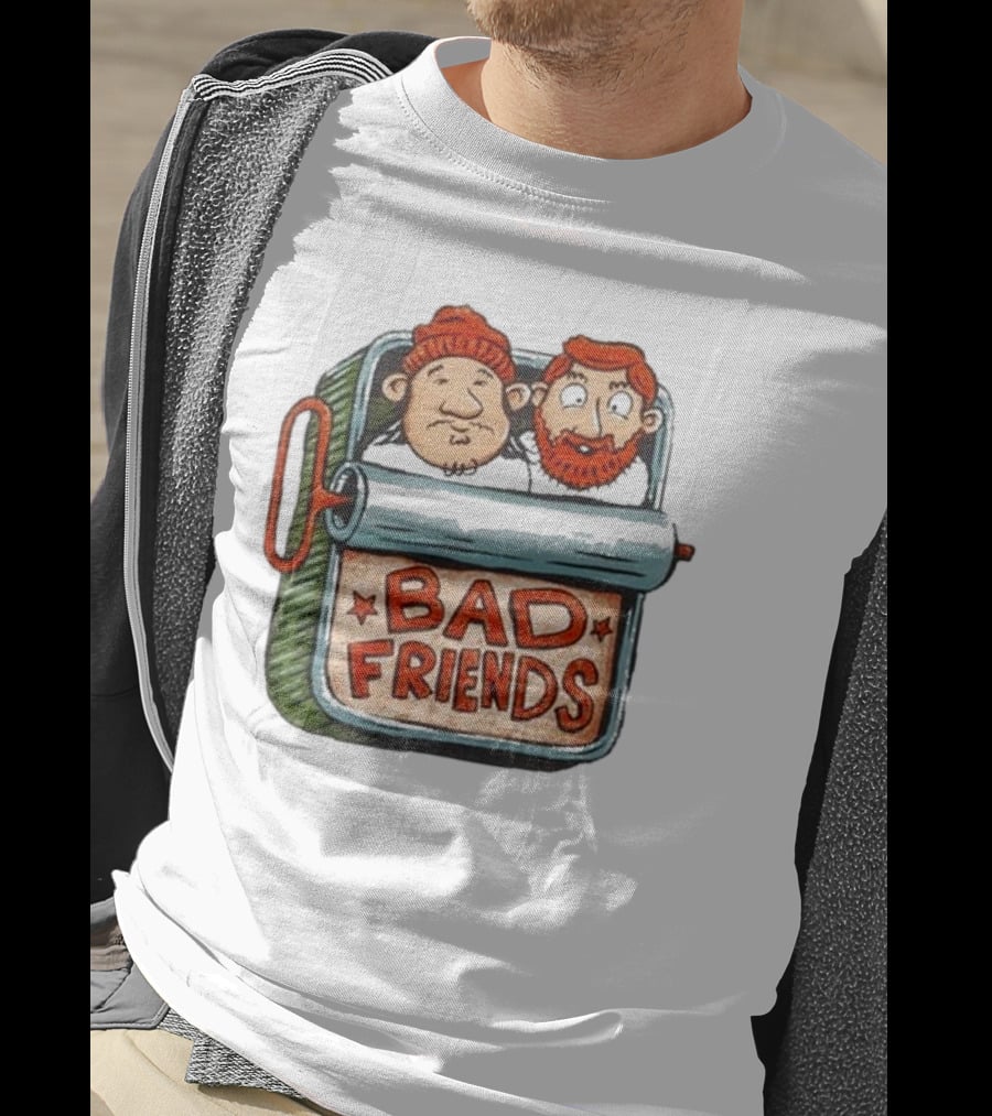 Bad Friends Meat Grinder Beanie And Redhead Duo T-Shirt