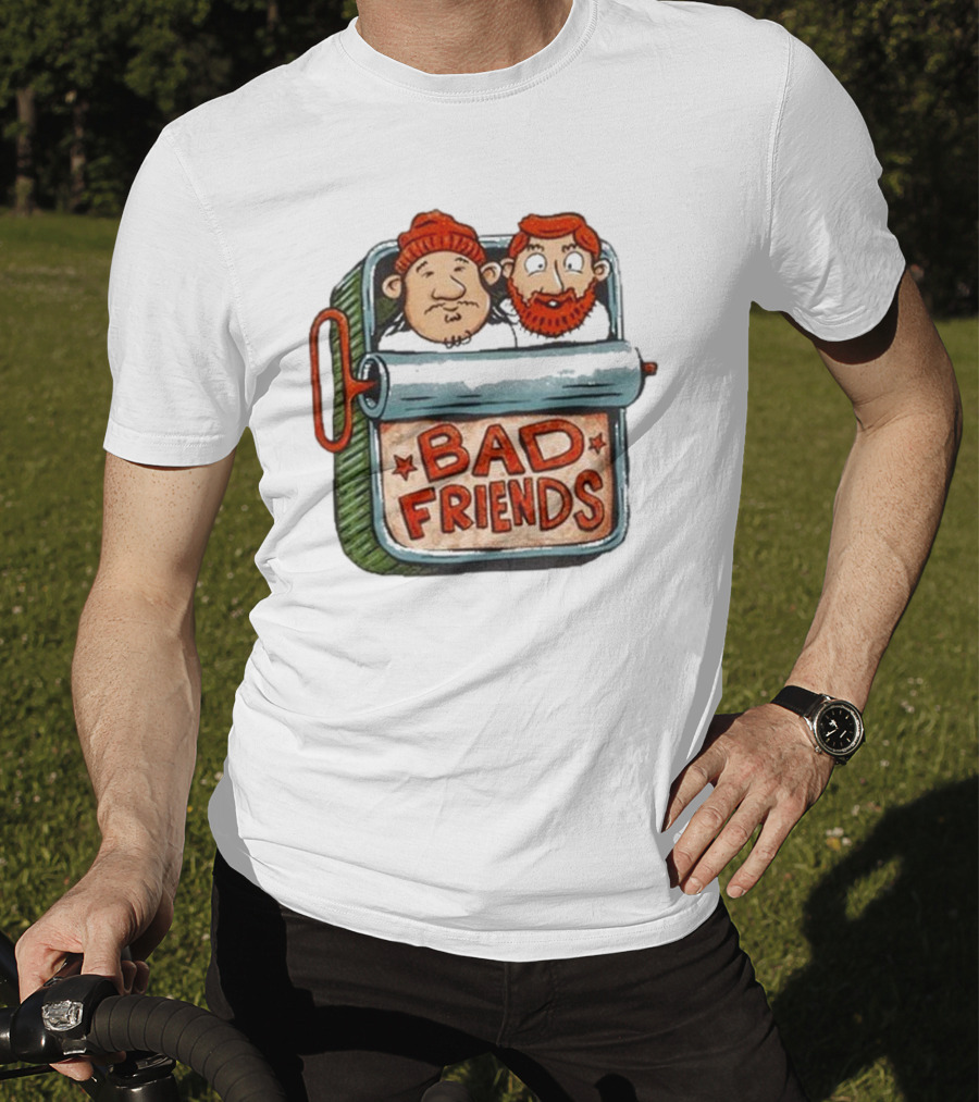 Bad Friends Meat Grinder Beanie And Redhead Duo T-Shirt