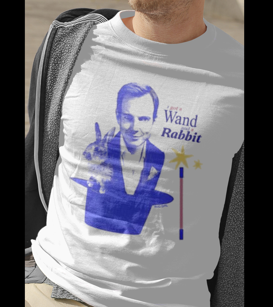 I Got A Wand And A Rabbit Magic Wand Top Hat And Stars T-Shirt