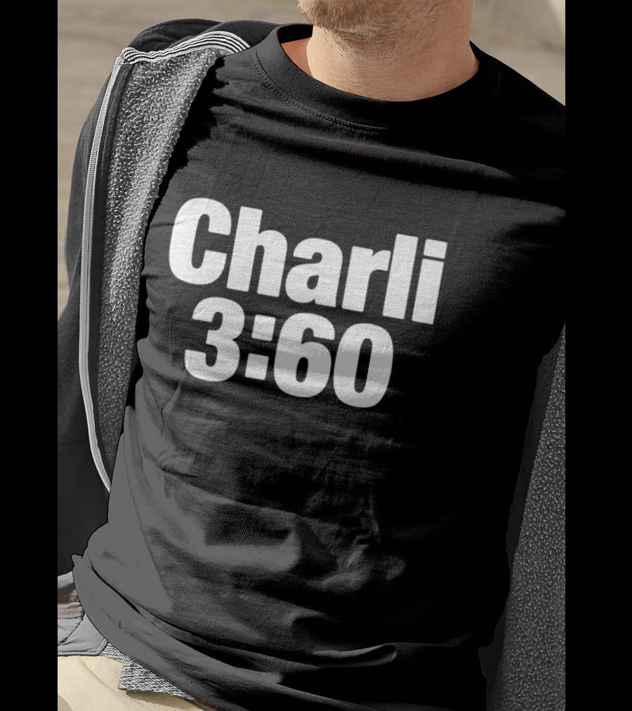 Charli 3:60 Black T-Shirt