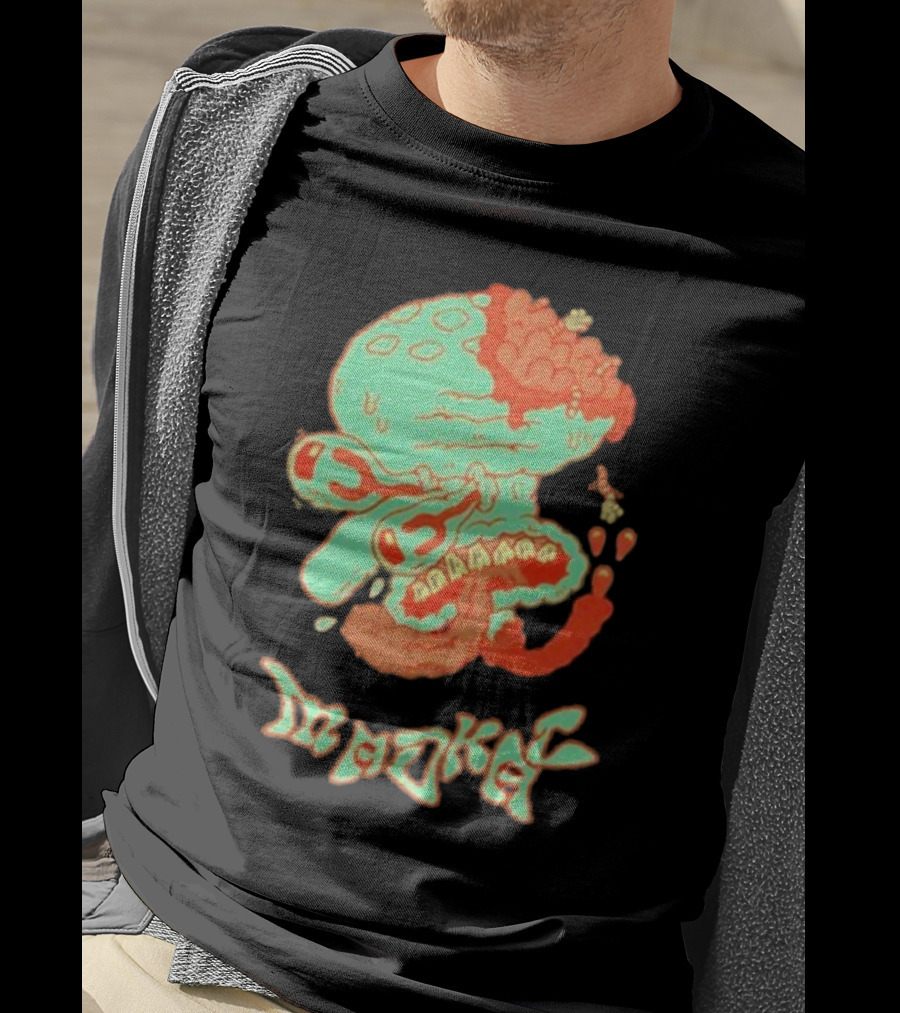 Madkat Ewww Calamardo Surreal Zombie Pop T-Shirt