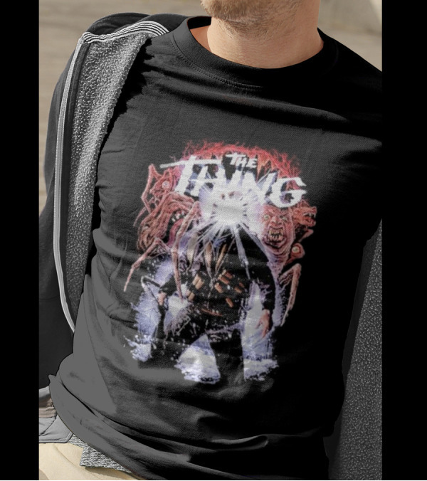 The Thing The Warmest Place To Hide Horror 2024 Monster T-Shirt