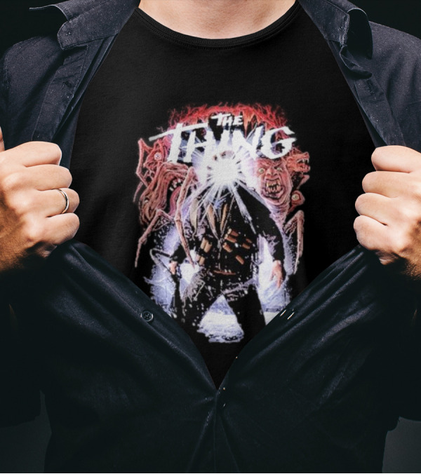 The Thing The Warmest Place To Hide Horror 2024 Monster T-Shirt