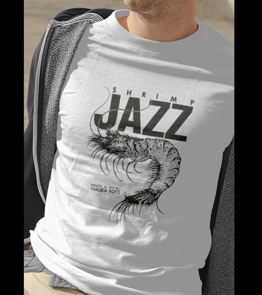 Shrimp Jazz Brought To You By Viagra Boys Vintage T-Shirt