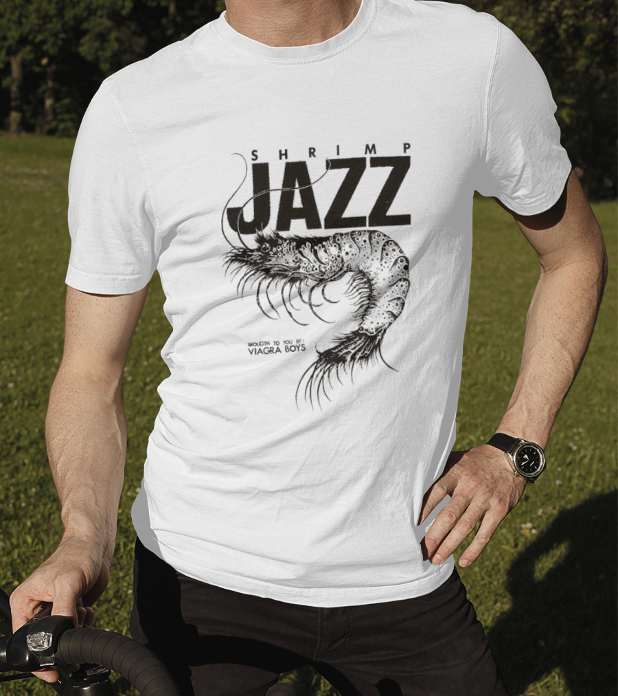 Shrimp Jazz Brought To You By Viagra Boys Vintage T-Shirt
