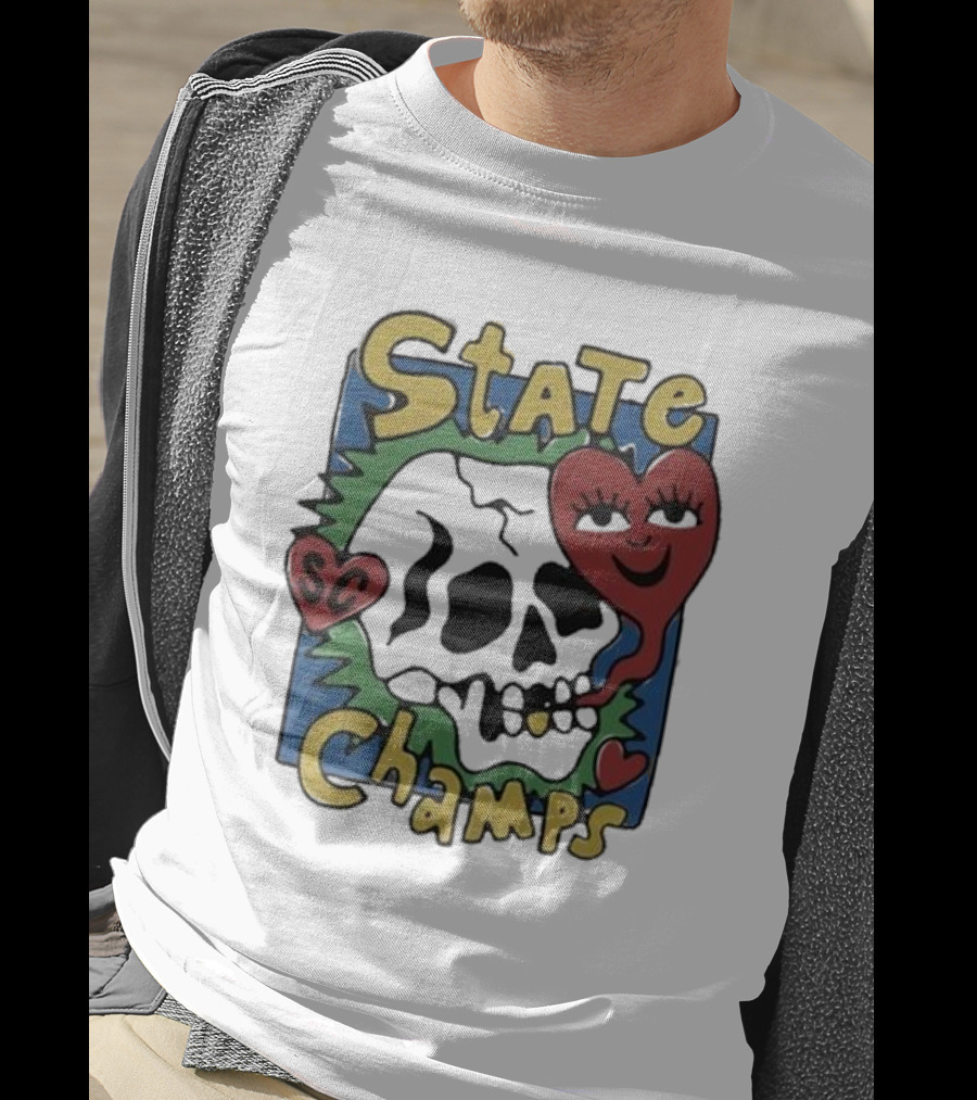 State Champs SC Skull Heart T-Shirt