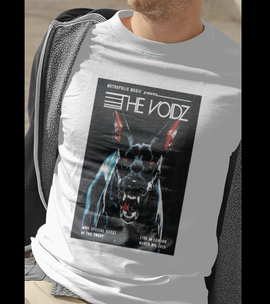 Metropolis Music Presents The Voidz Live In London At The Troxy March 8th 2025 Tour T-Shirt