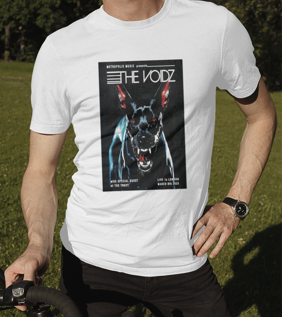 Metropolis Music Presents The Voidz Live In London At The Troxy March 8th 2025 Tour T-Shirt
