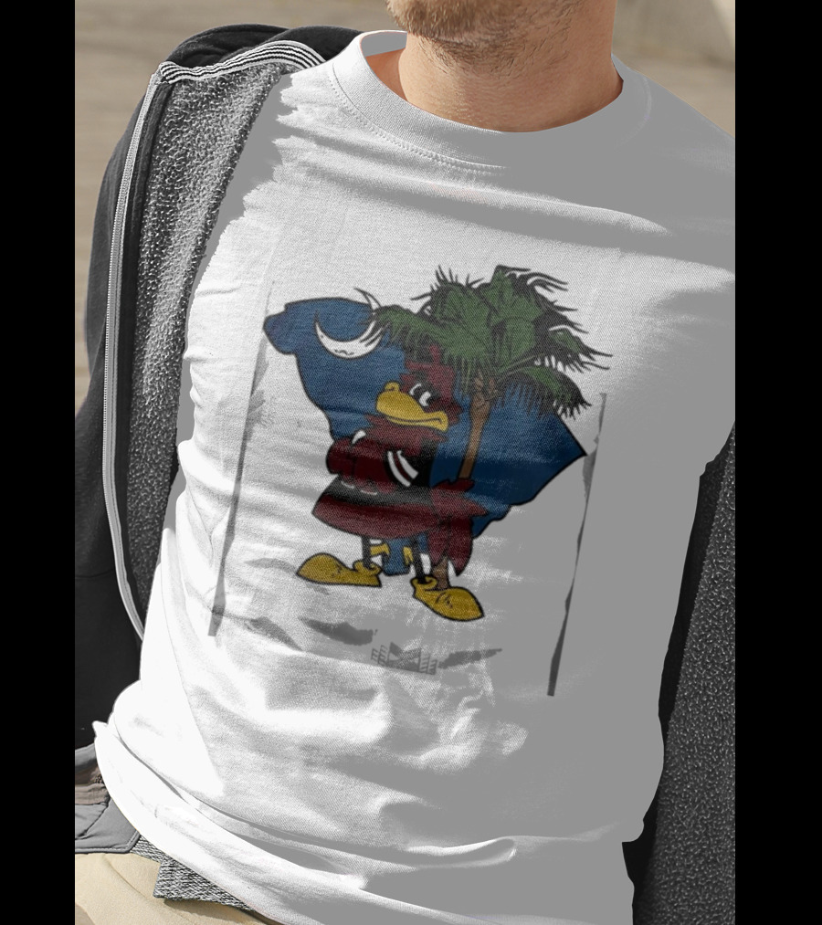 South Carolina Gamecocks Football Palmetto Moon Rooster T-Shirt