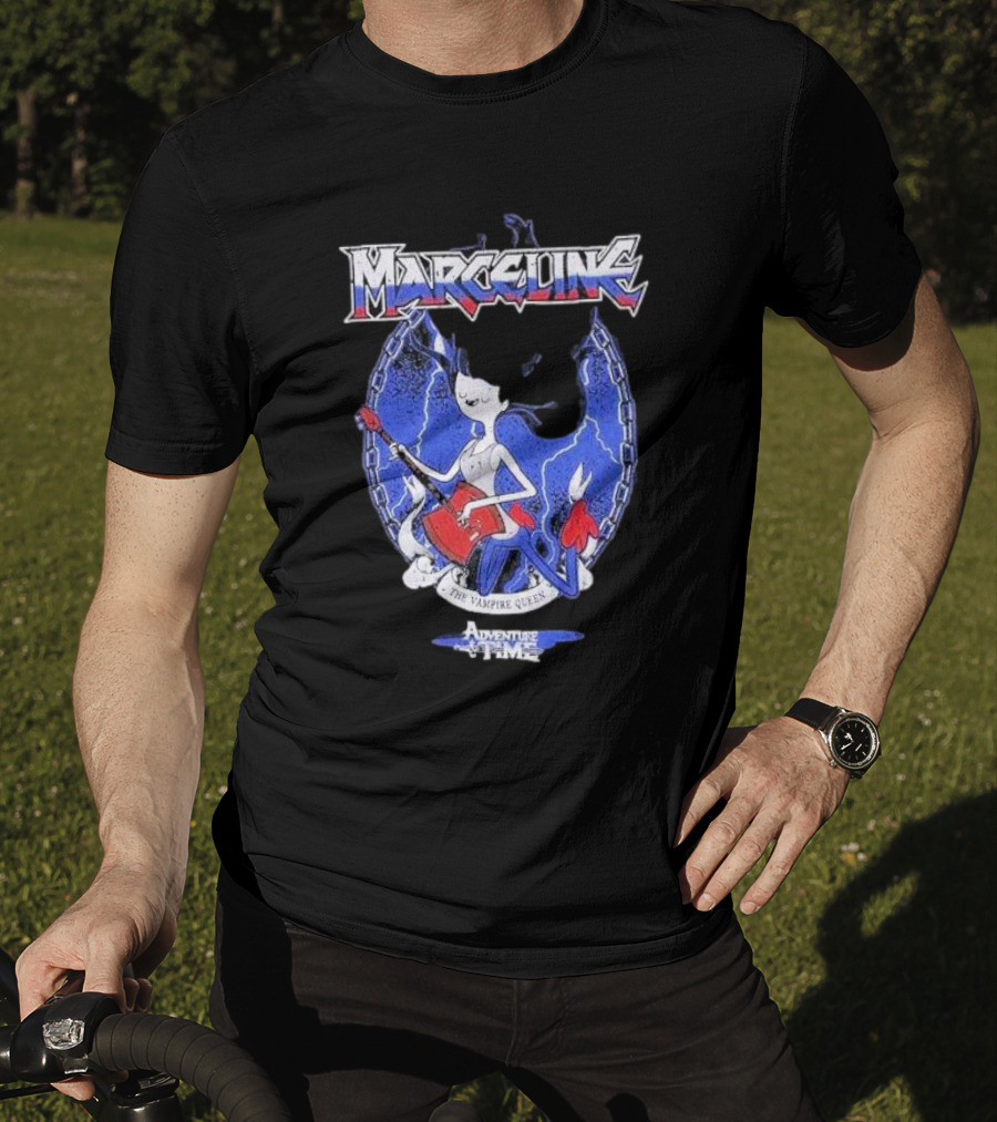Marceline The Vampire Queen Adventure Time Metal Style Girls T-Shirt