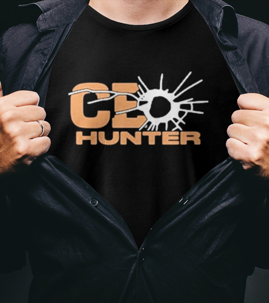 CEO Hunter Bullet Hole Impact T-Shirt