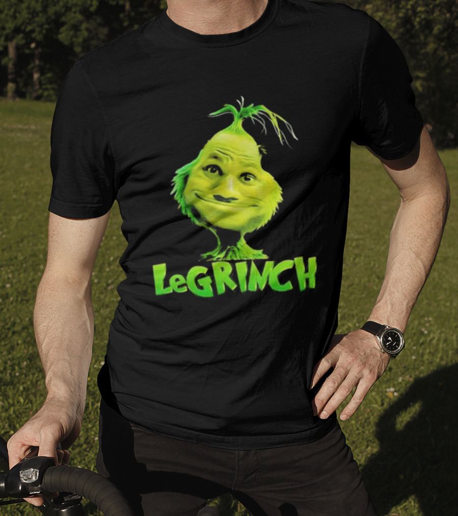 Le Grinch Green Character With Playful Expression T-Shirt