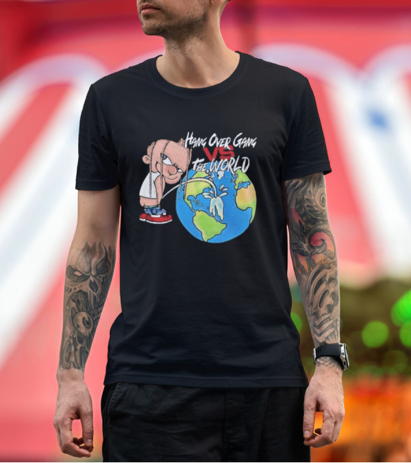 Premium T-Shirt: Hang Over Gang Vs The World Kid Planet T-Shirt Hang Over Gang Vs The World Kid Planet T-Shirt