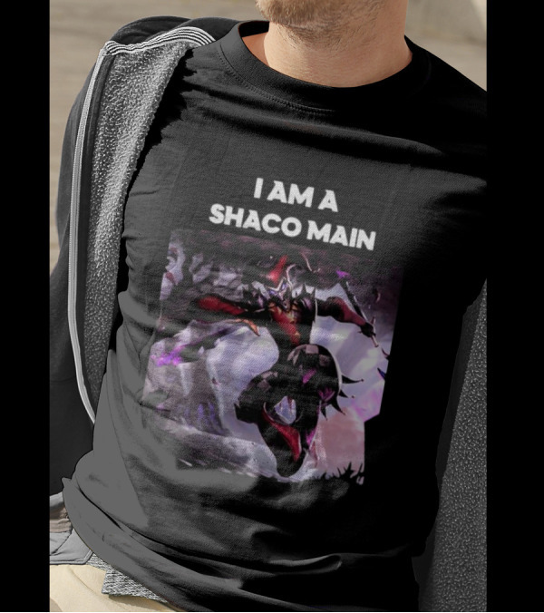 I Am A Shaco Main Why So Serious League Of Legends Character Joker T-Shirt