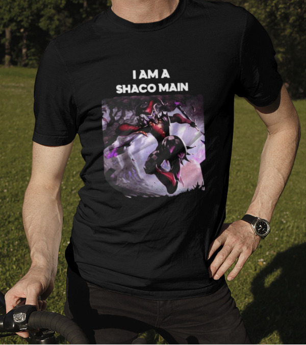 I Am A Shaco Main Why So Serious League Of Legends Character Joker T-Shirt