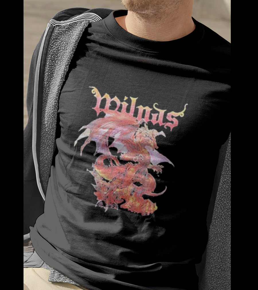 Wilnas Dragon Heavy Metal Fantasy T-Shirt