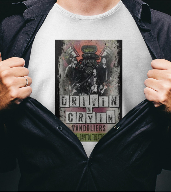 Drivin N Cryin Vandoliers Capitol Theatre Macon GA December 5 T-Shirt