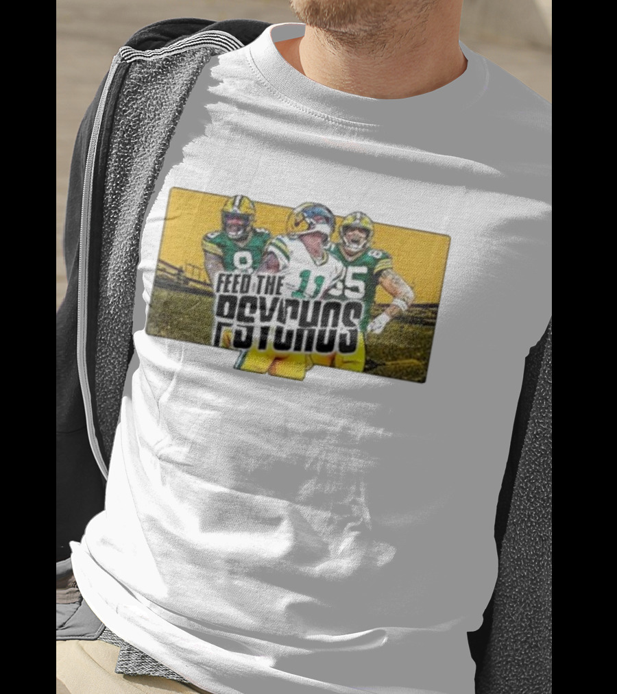 Feed The Psychos Packers Football Trio T-Shirt