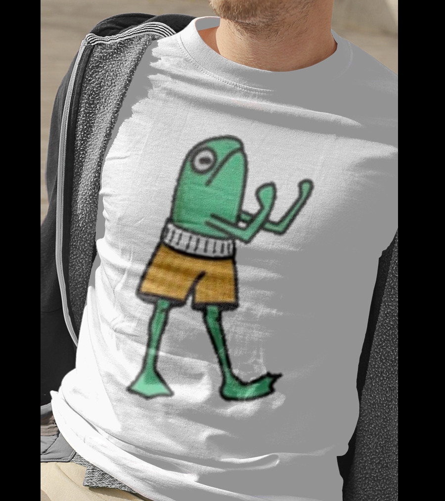 K45ink Frog Boxer Fighter In Shorts T-Shirt