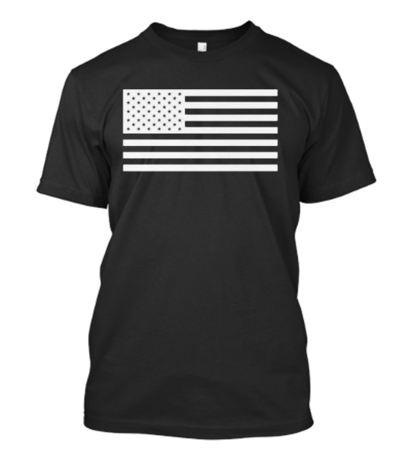 Trump Dance YMCA QR Code American Flag T-Shirt