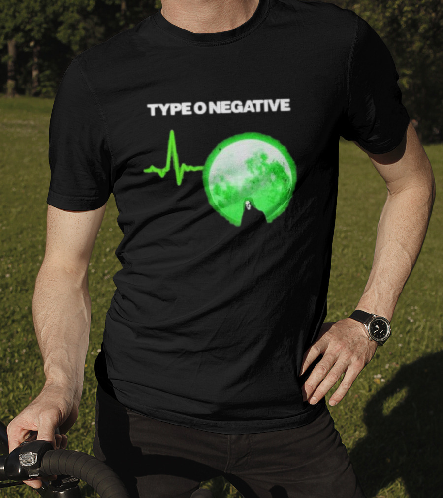 TYPE O NEGATIVE Green Moon Heartbeat T-Shirt