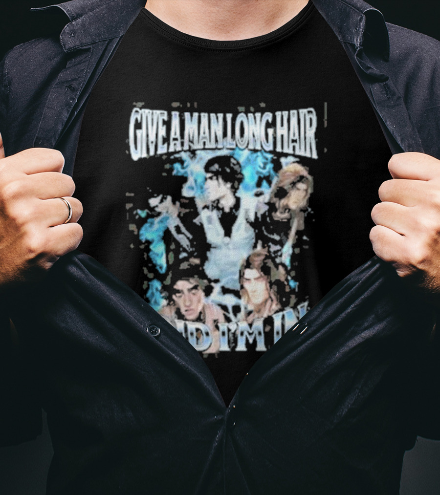 Give A Man Long Hair And I’m In Viktor Arcane Characters T-Shirt