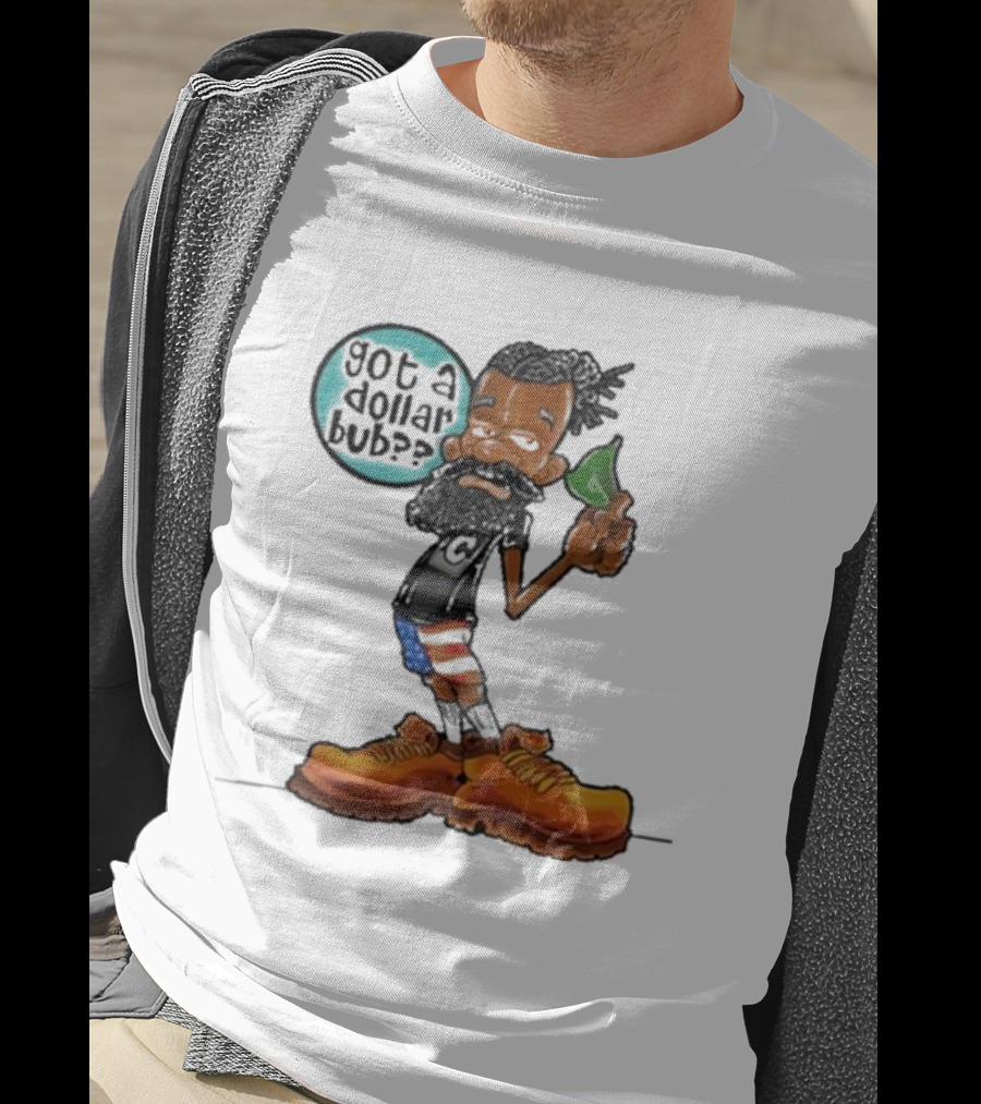 Got A Dollar Bub American Flag Pants Big Shoes T-Shirt