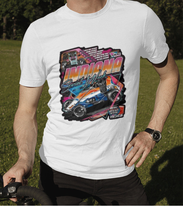 Indiana Sprint Week USAC Sprint Car Racing T-Shirt