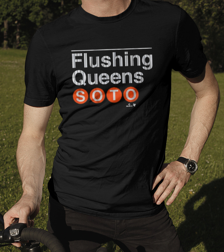 Flushing Queens Soto Subway Platform Sign T-Shirt