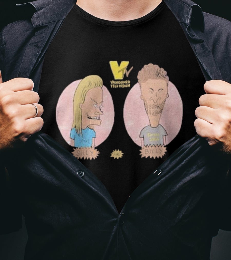 Silly And Billy MTV Parody Vanguard Television T-Shirt