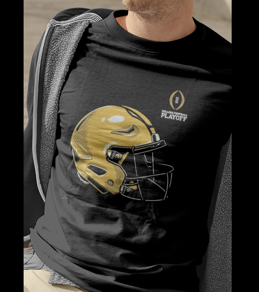 Notre Dame Fighting Irish College Football Playoff 2025 Helmet Iconic T-Shirt