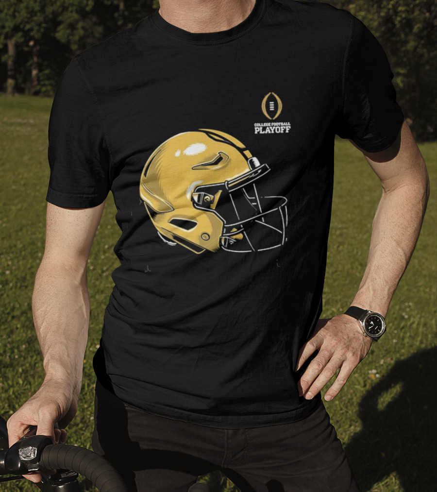 Notre Dame Fighting Irish College Football Playoff 2025 Helmet Iconic T-Shirt