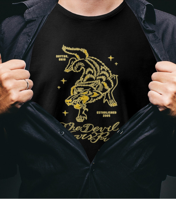 The Devil Wears Prada 2024 Wolf Dayton Ohio Established 2005 T-Shirt