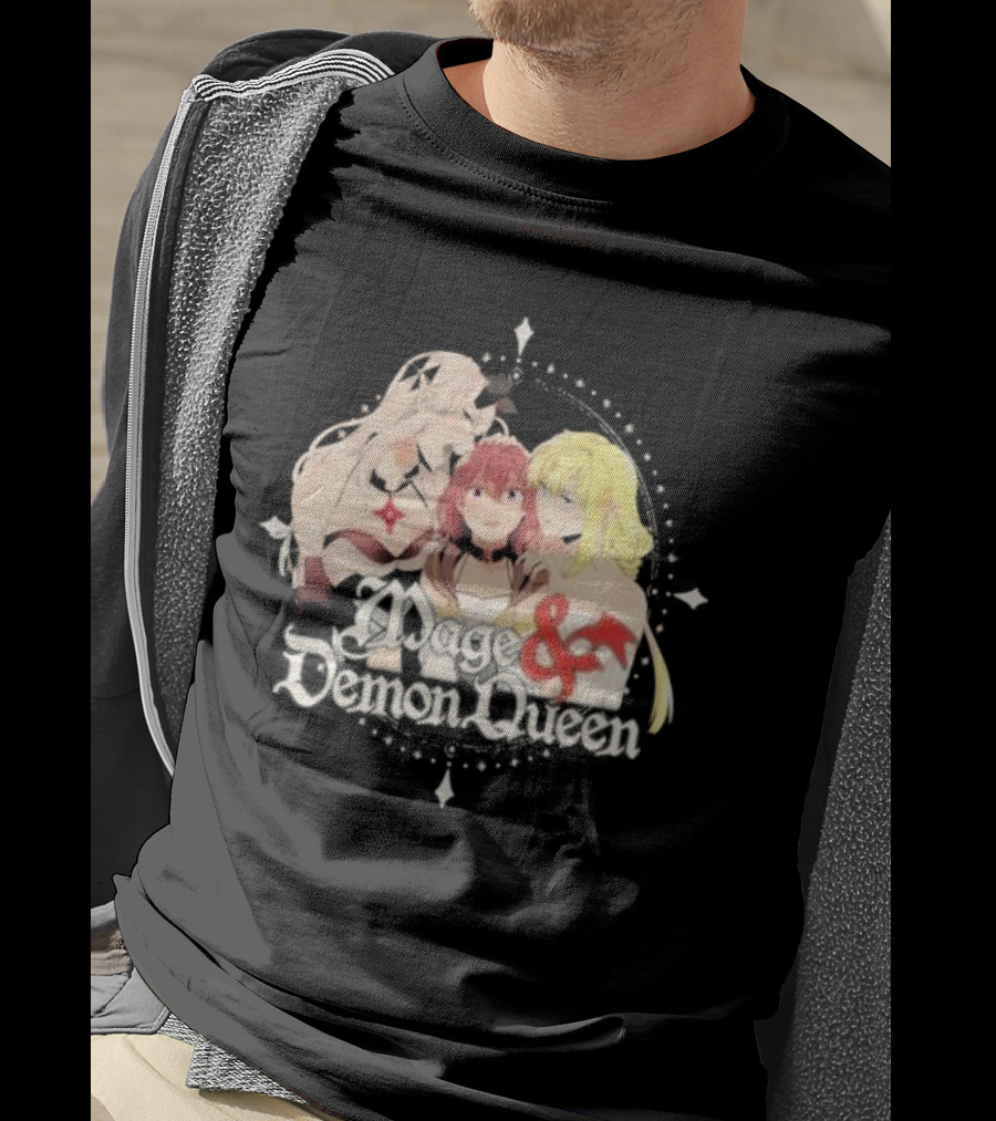 Mage And Demon Queen Webtoon Characters Together T-Shirt